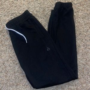 Black terry sweats / joggers from Ryderwear never worn size M